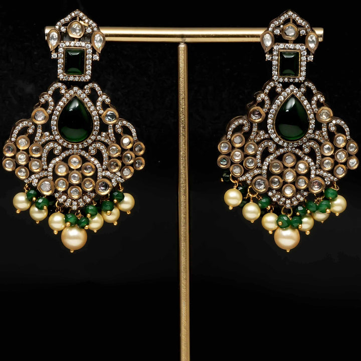 Victorian Moissanite Earrings