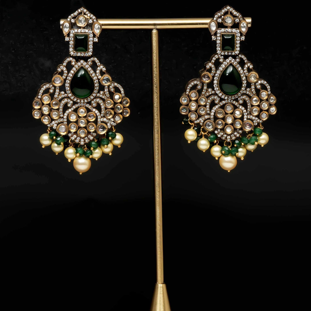Victorian Moissanite Earrings