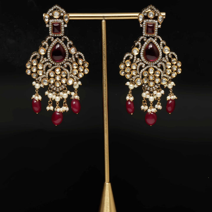 Victorian Moissanite Earrings