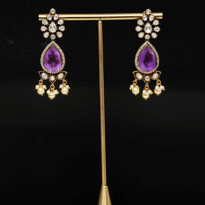 Victorian Moissanite Earrings