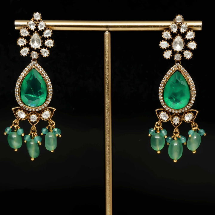 Victorian Moissanite Earrings