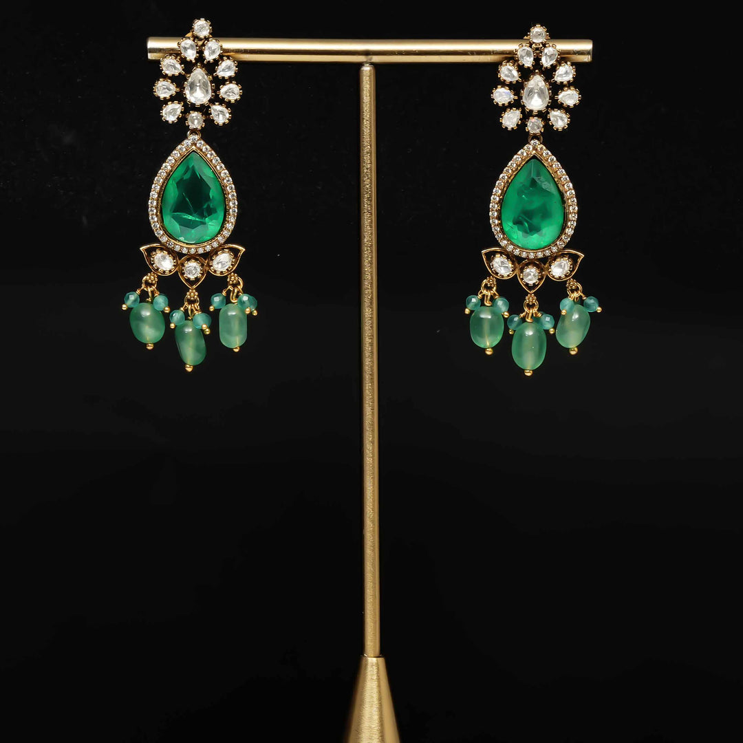 Victorian Moissanite Earrings