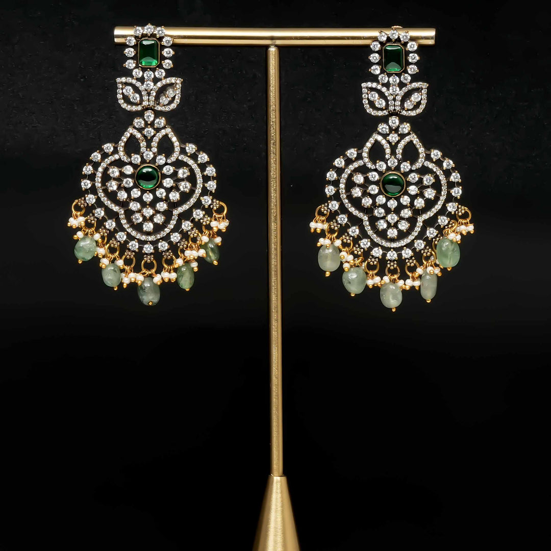 Victorian Moissanite Earrings