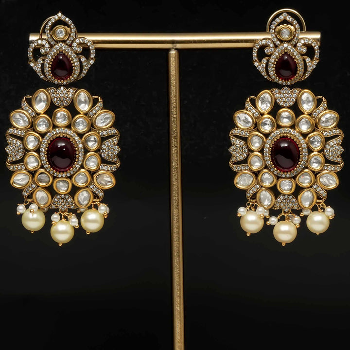 Victorian Moissanite Earrings