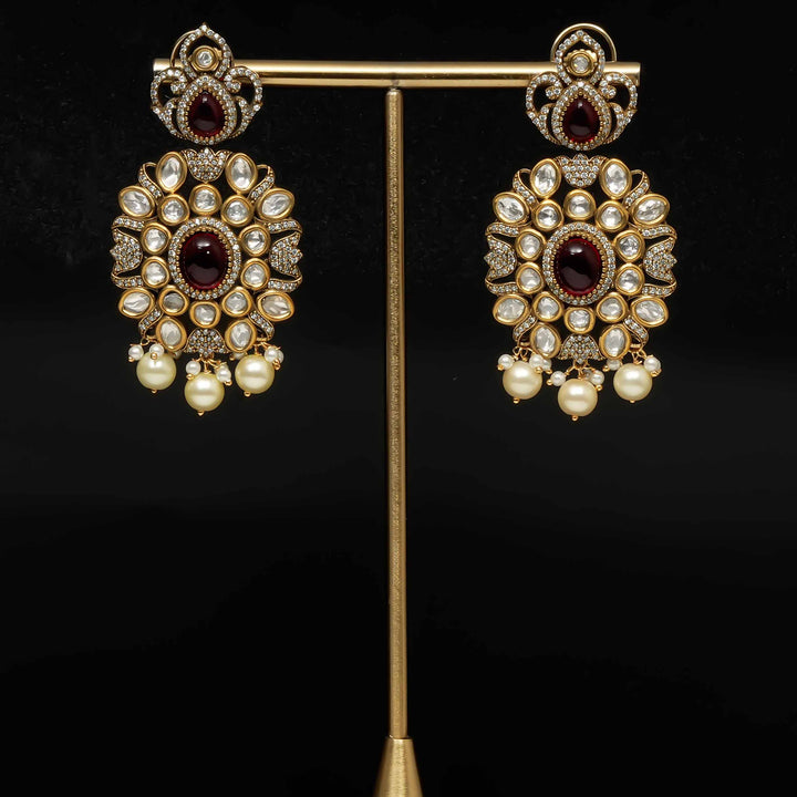 Victorian Moissanite Earrings
