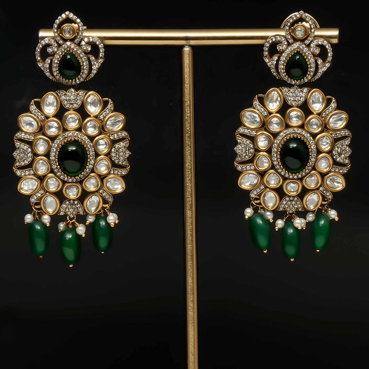 Victorian Moissanite Earrings