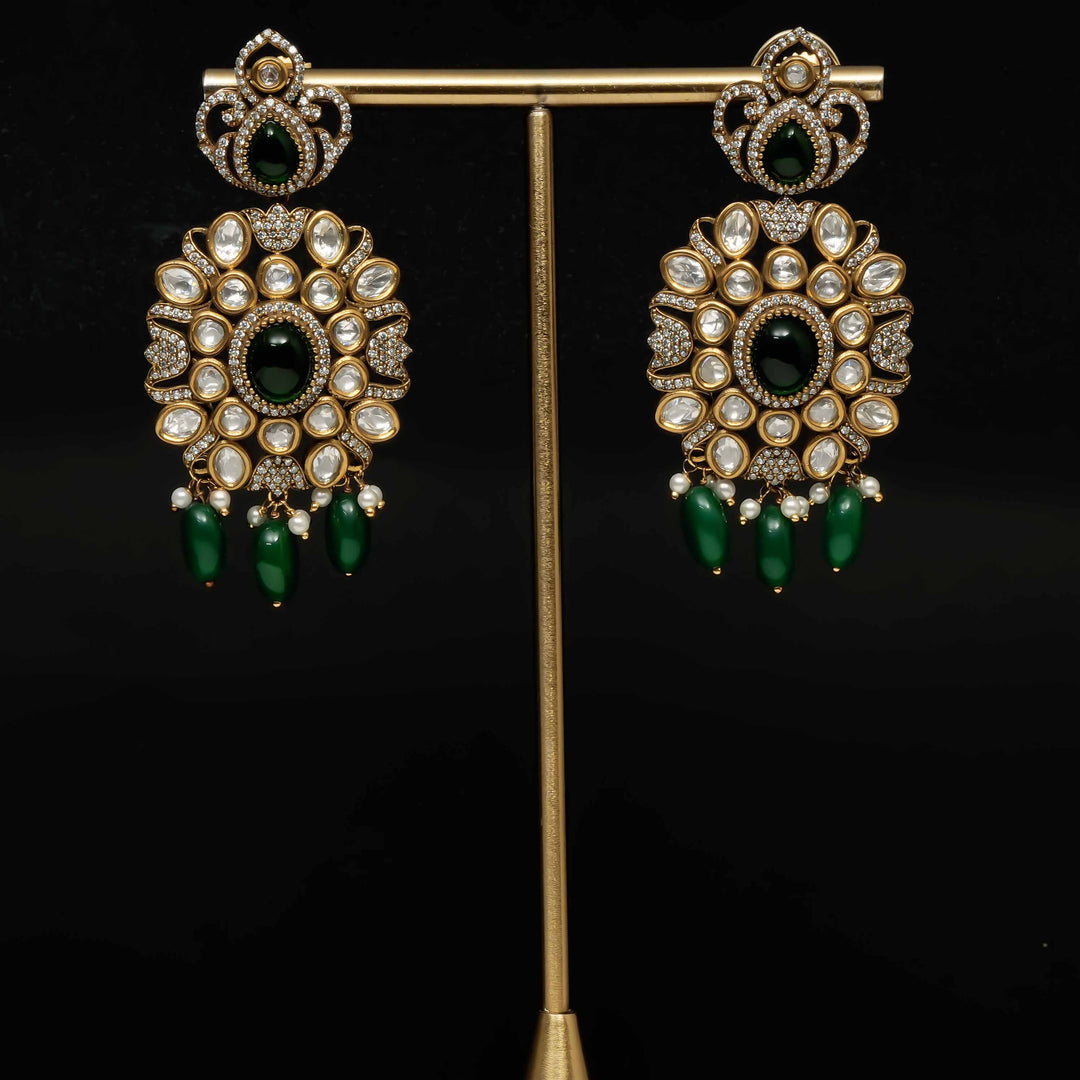 Victorian Moissanite Earrings