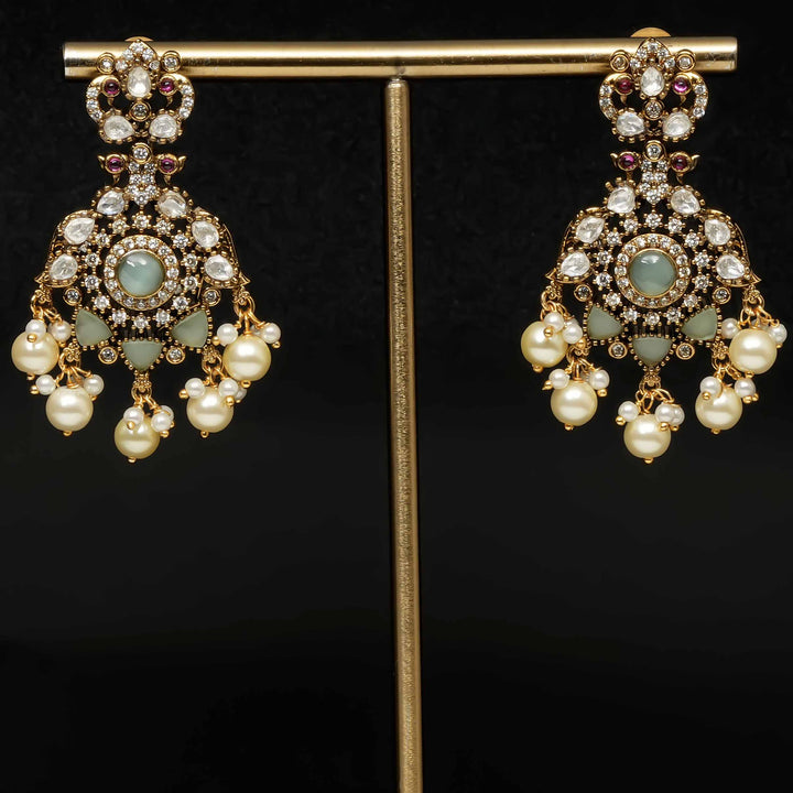 Victorian Moissanite Earrings