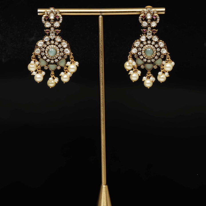 Victorian Moissanite Earrings