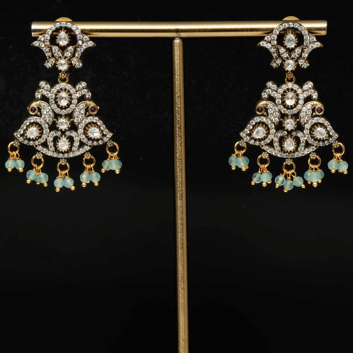 Victorian Moissanite Earrings