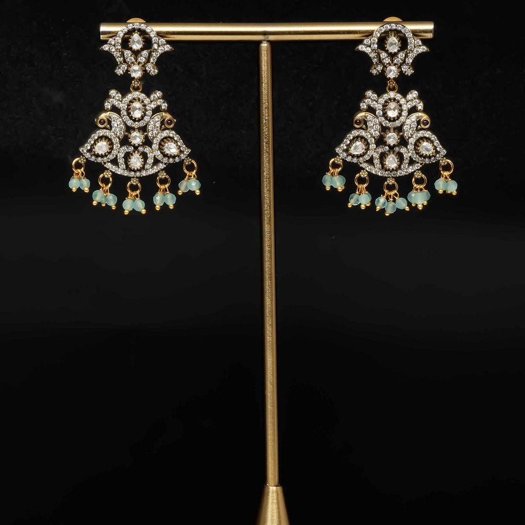 Victorian Moissanite Earrings