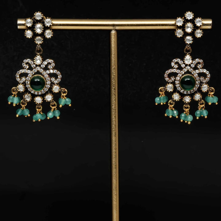 Victorian Moissanite Earrings