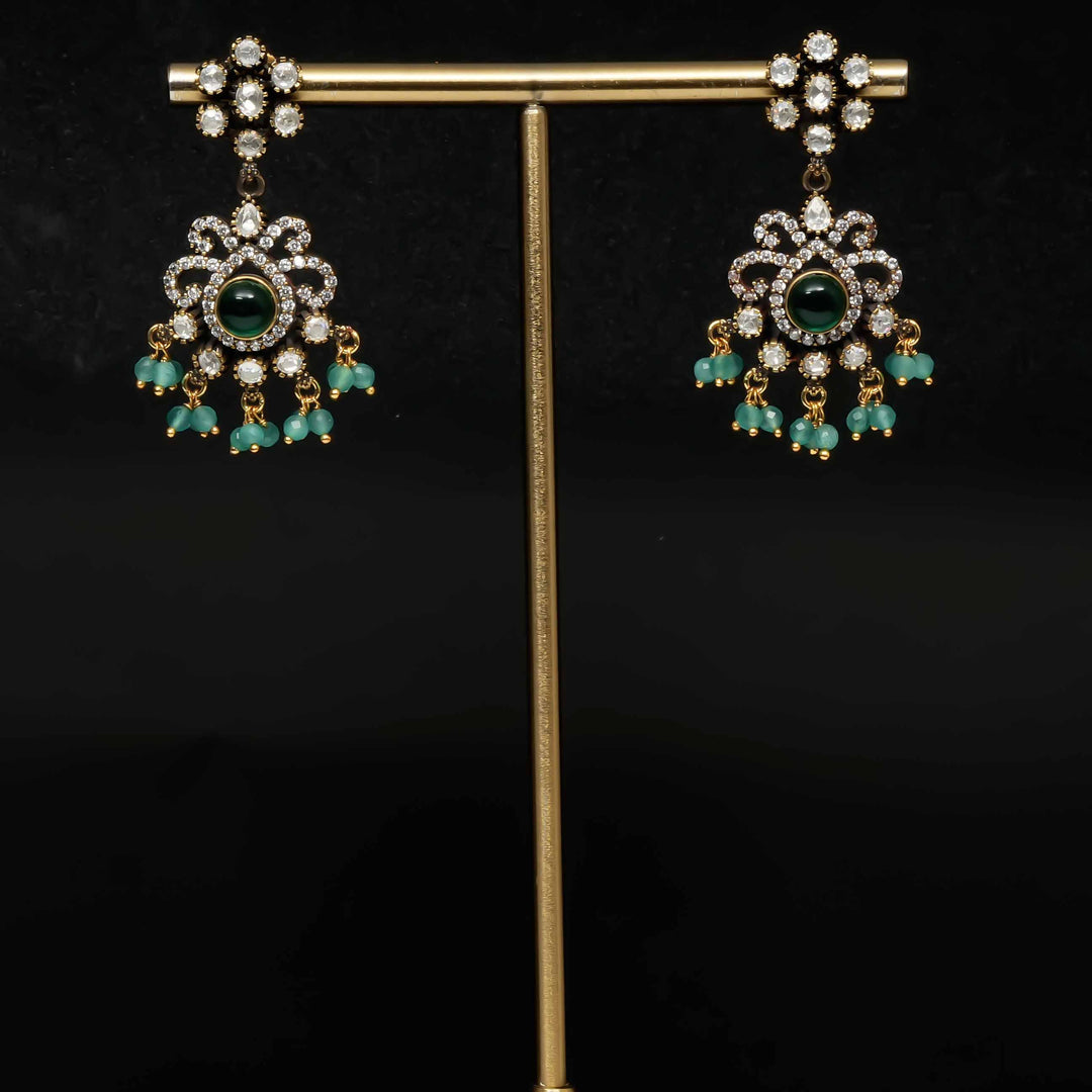 Victorian Moissanite Earrings