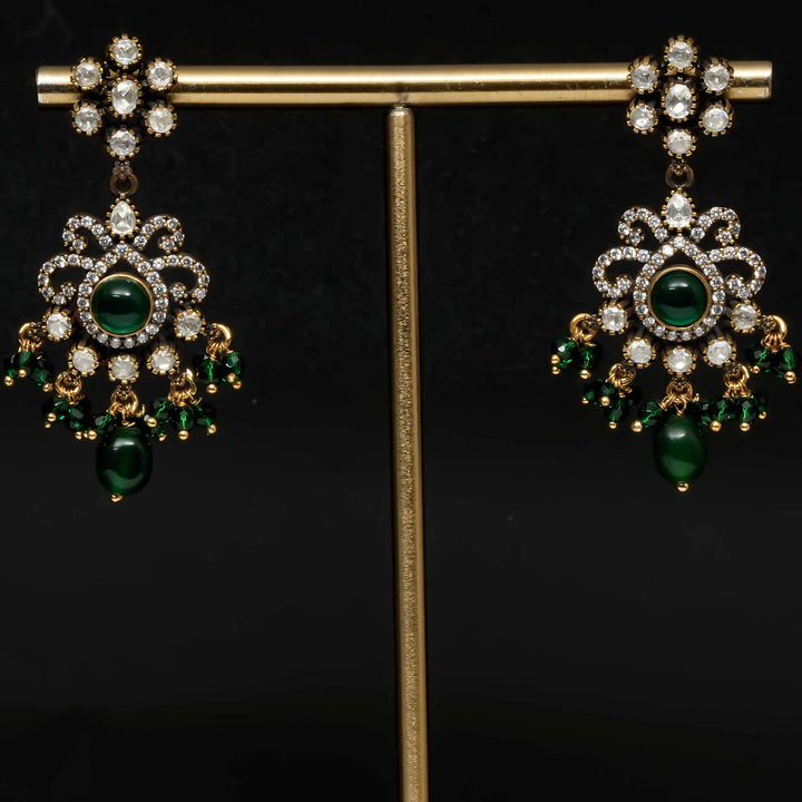Victorian Moissanite Earrings