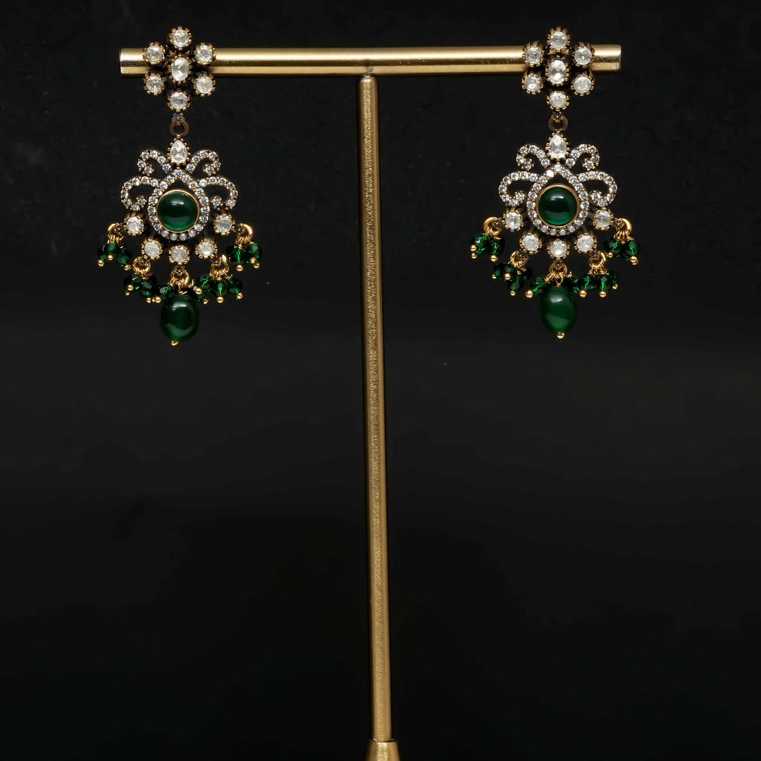 Victorian Moissanite Earrings