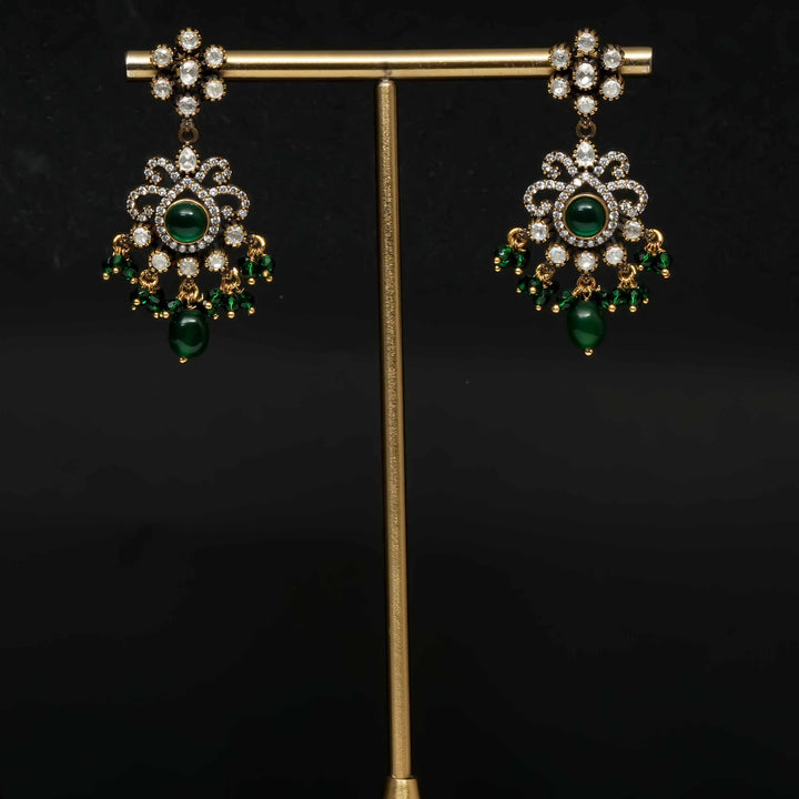 Victorian Moissanite Earrings