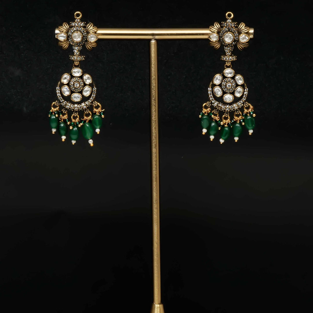 Victorian Moissanite Earrings