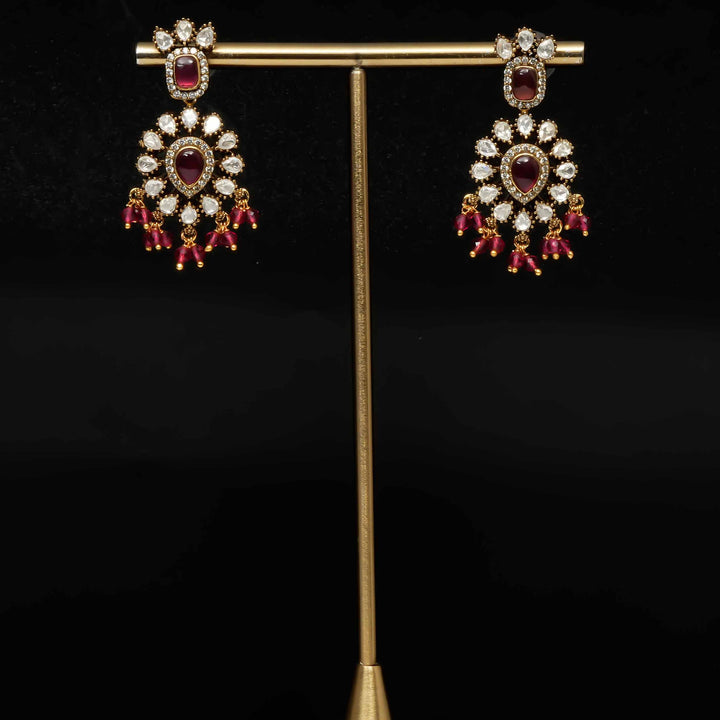 Victorian Moissanite Earrings
