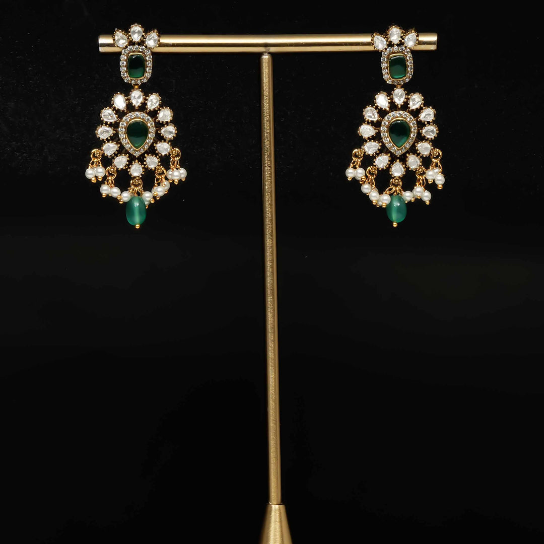 Victorian Moissanite Earrings