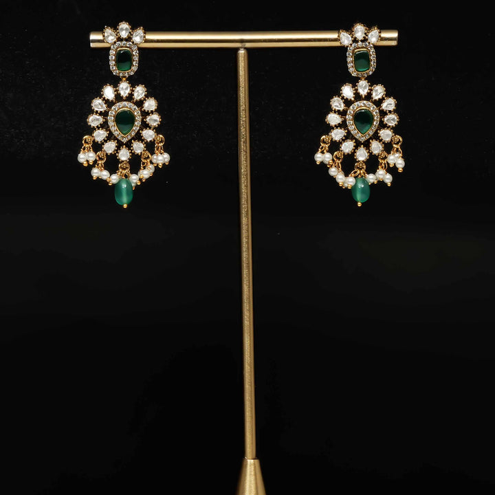 Victorian Moissanite Earrings