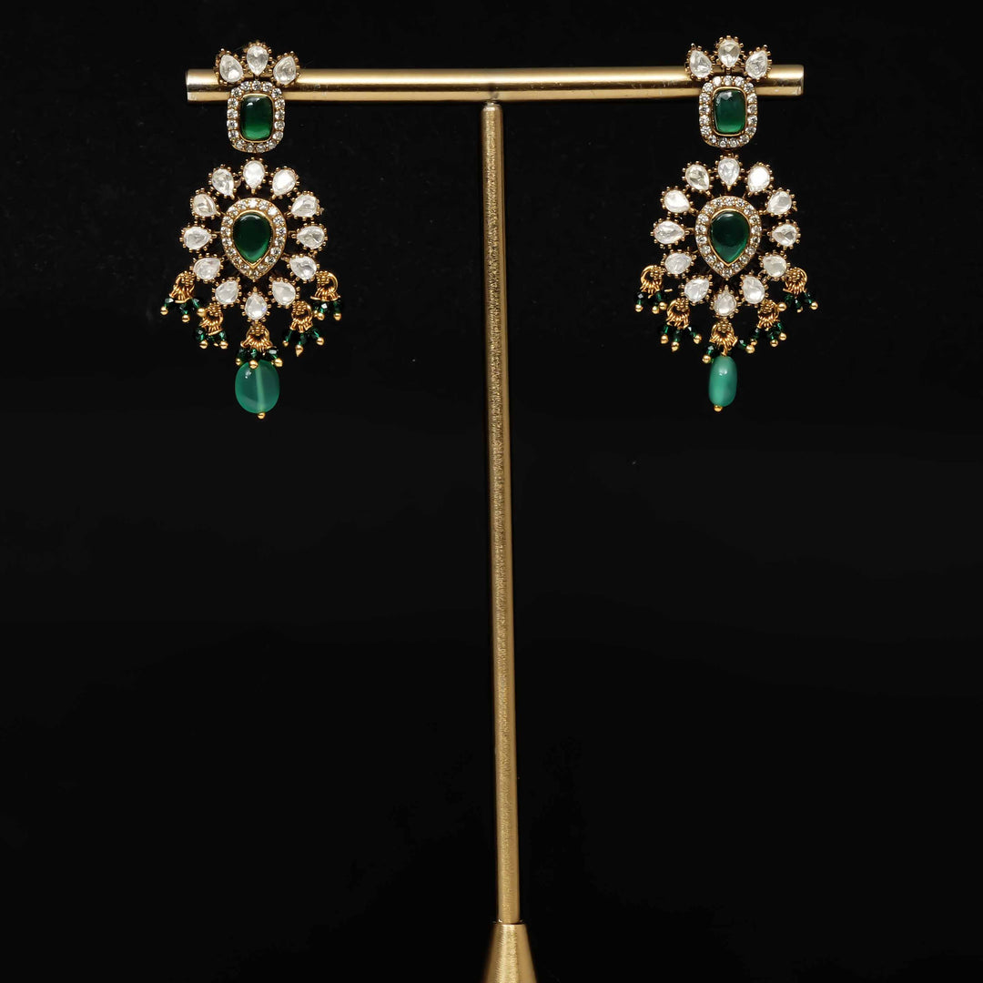 Victorian Moissanite Earrings