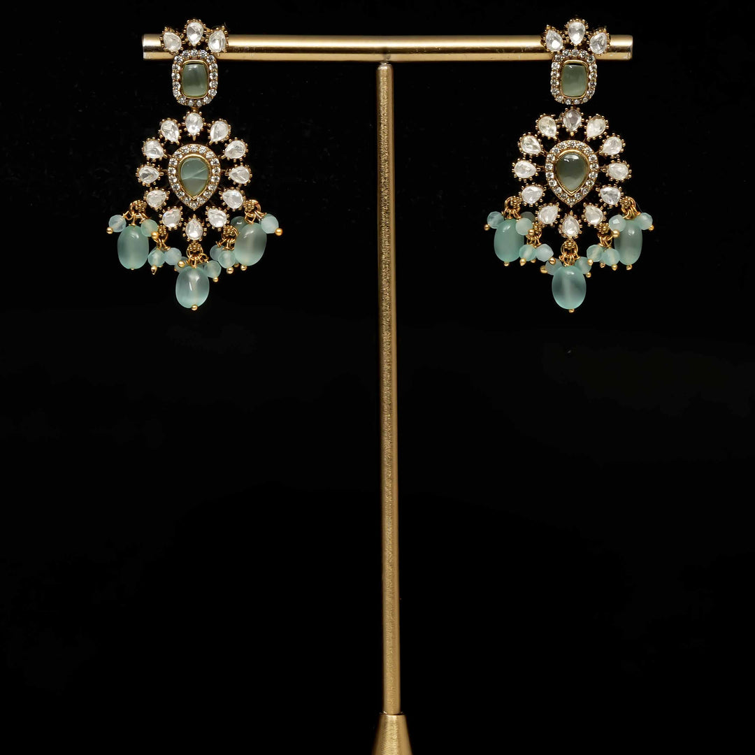 Victorian Moissanite Earrings