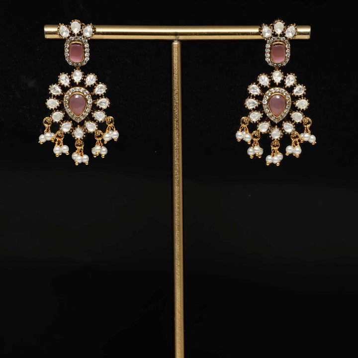 Victorian Moissanite Earrings