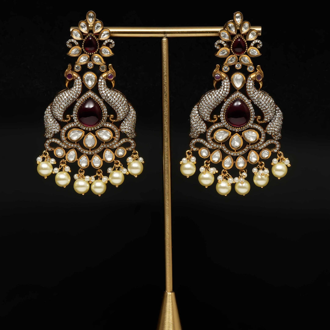 Victorian Moissanite Earrings