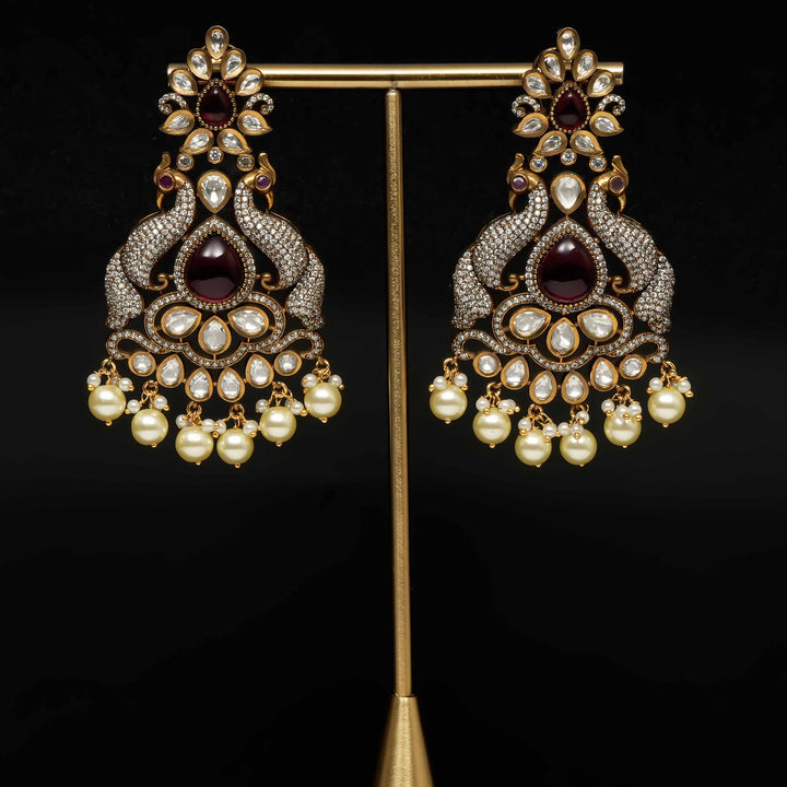 Victorian Moissanite Earrings