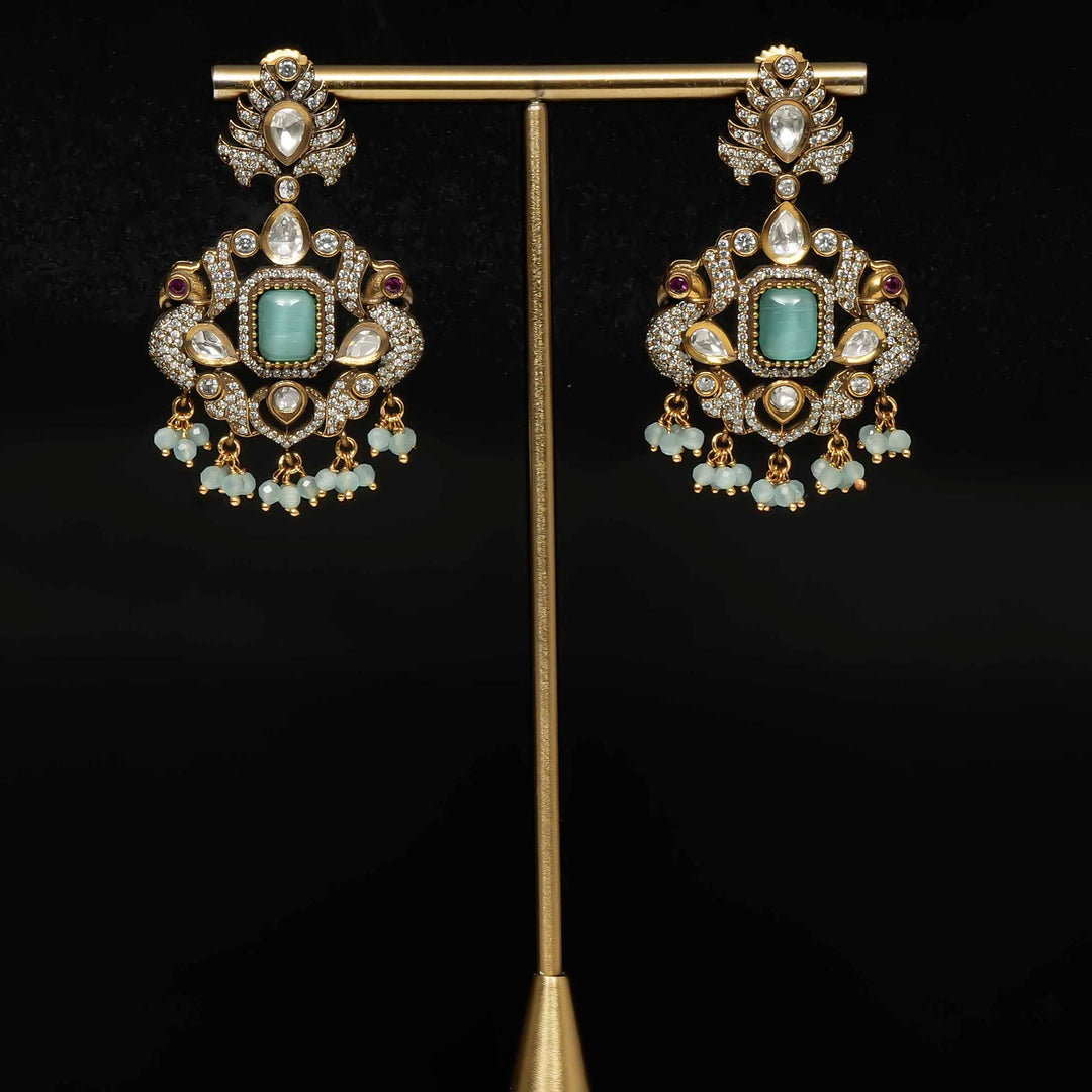 Victorian Moissanite Earrings