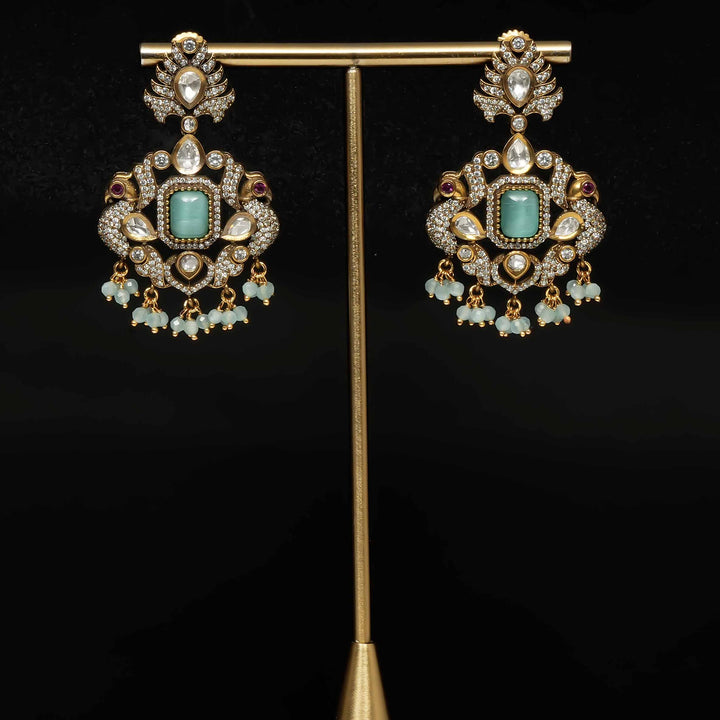 Victorian Moissanite Earrings