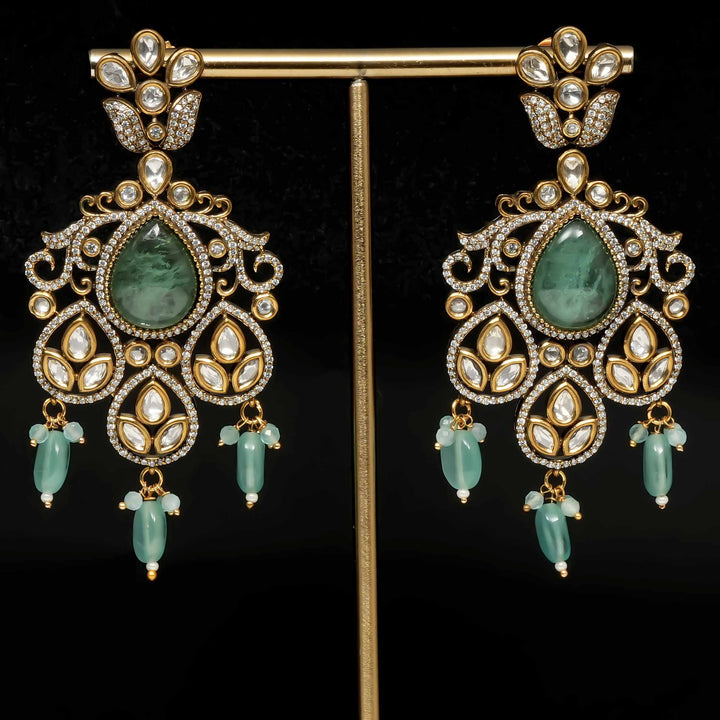 Victorian Moissanite Earrings