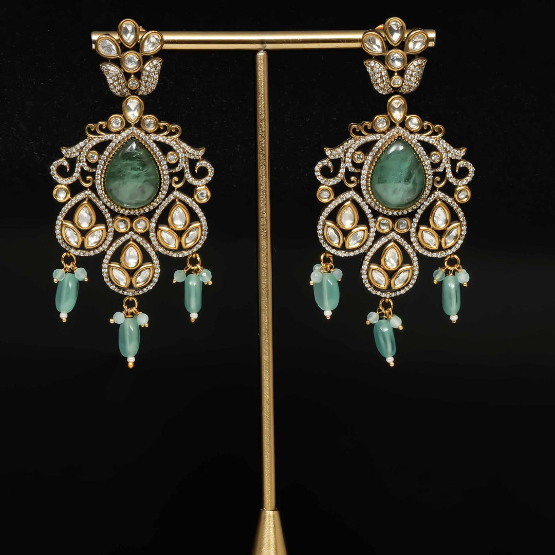 Victorian Moissanite Earrings