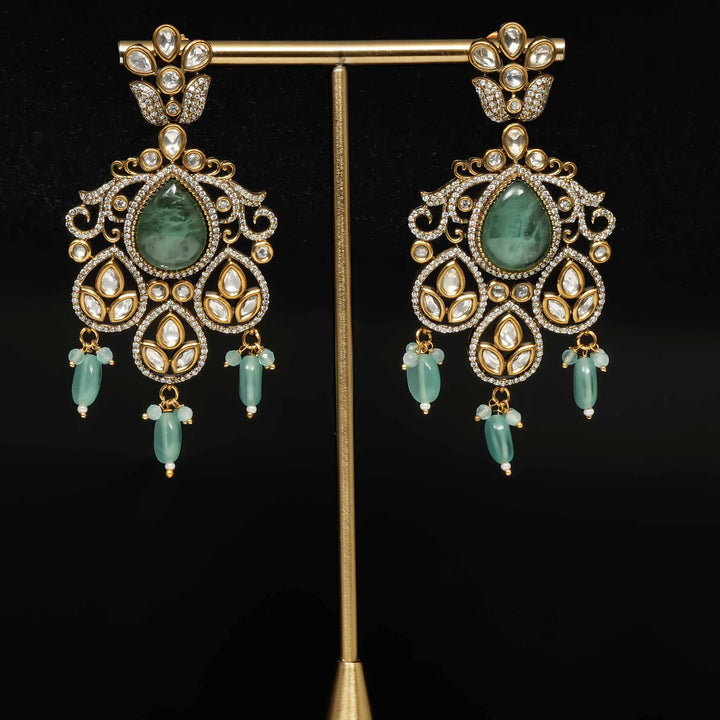Victorian Moissanite Earrings