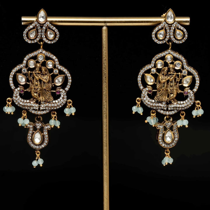 Victorian Moissanite Earrings