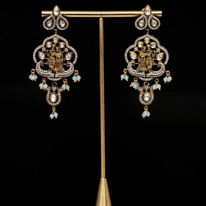 Victorian Moissanite Earrings
