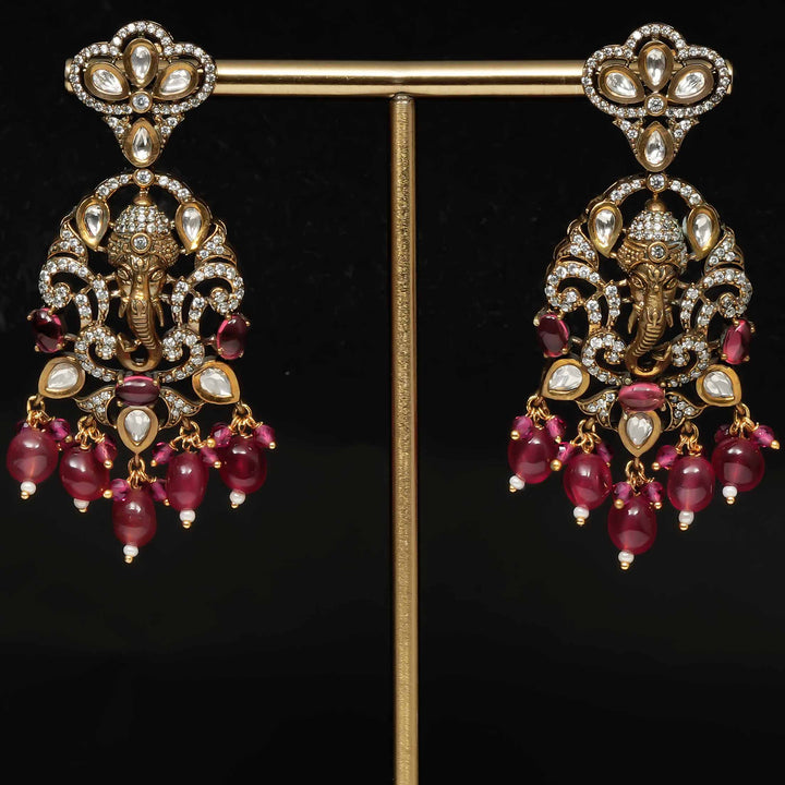 Victorian Moissanite Earrings
