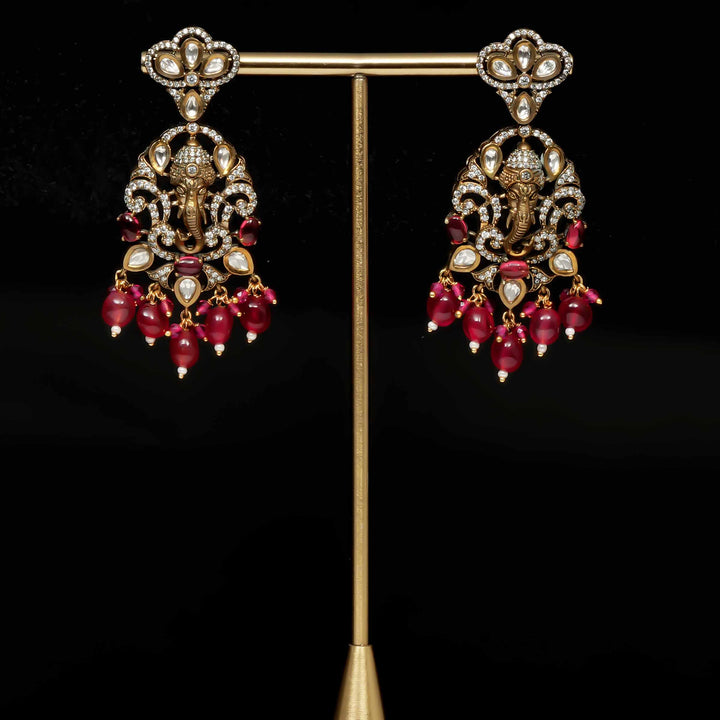 Victorian Moissanite Earrings