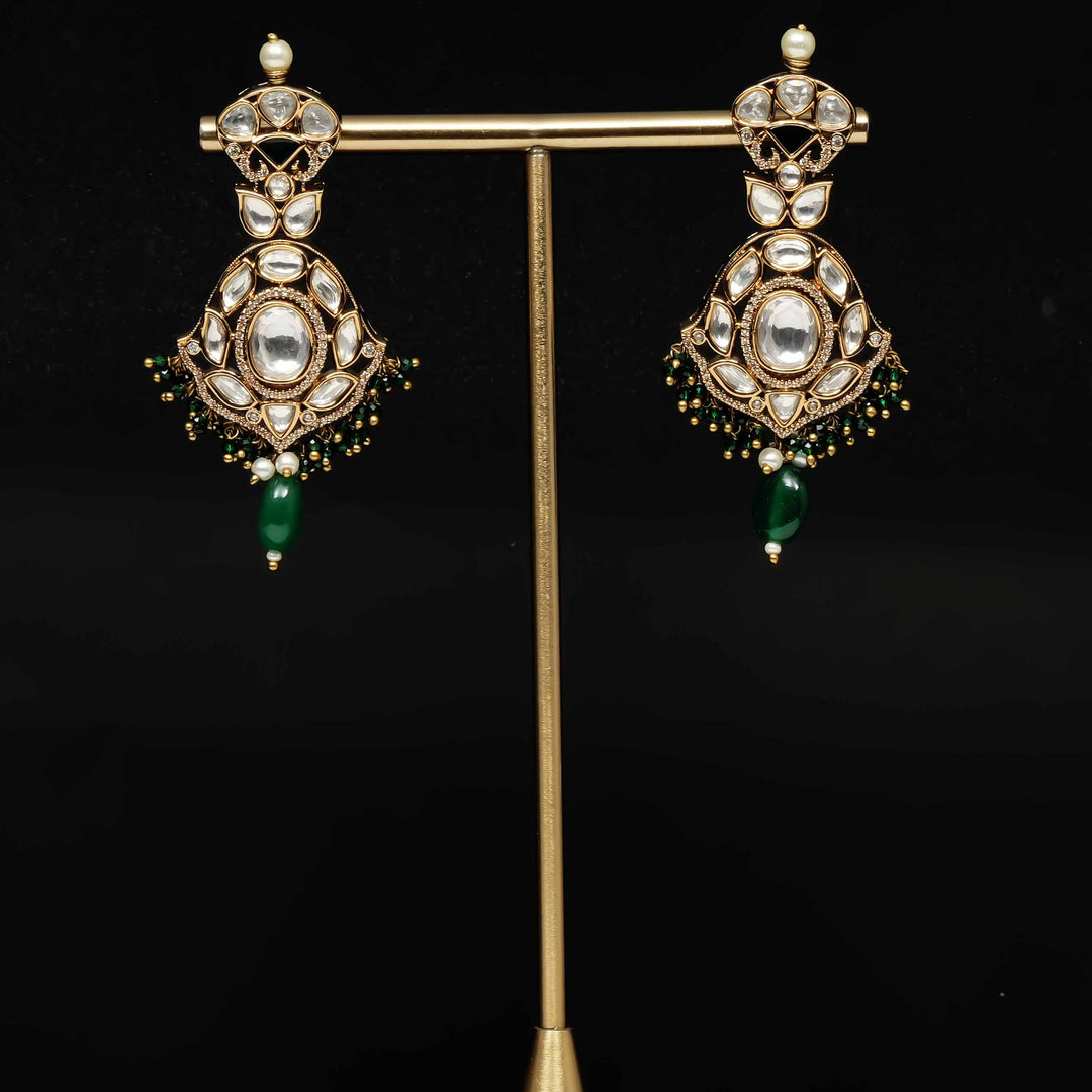 Victorian Moissanite Earrings