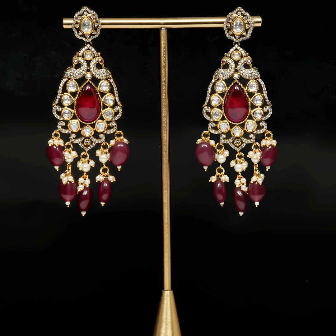 Victorian Moissanite Earrings