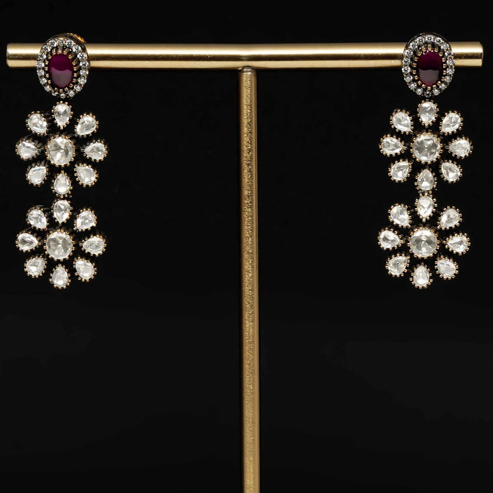 Victorian Moissanite Earrings