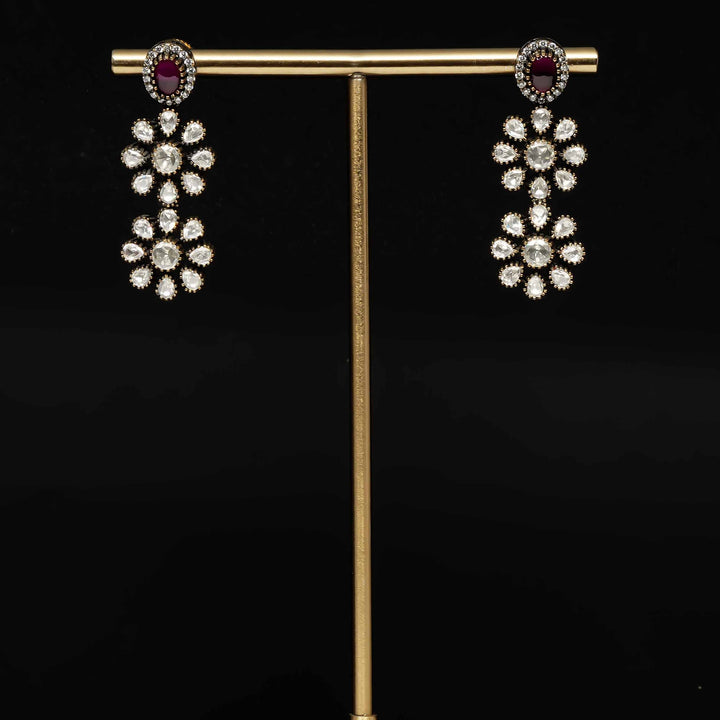 Victorian Moissanite Earrings