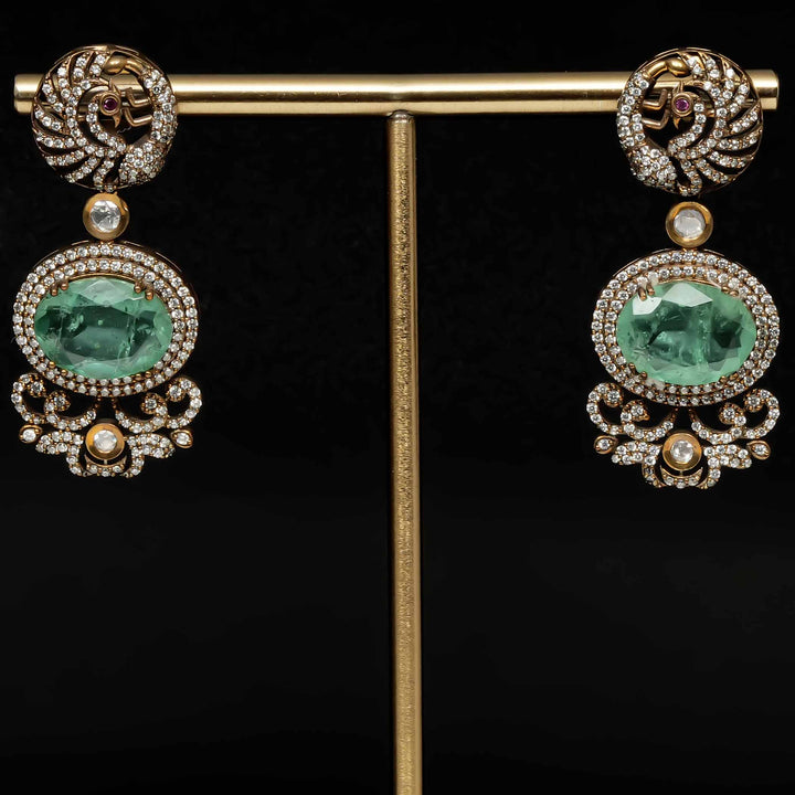 Victorian Moissanite Earrings