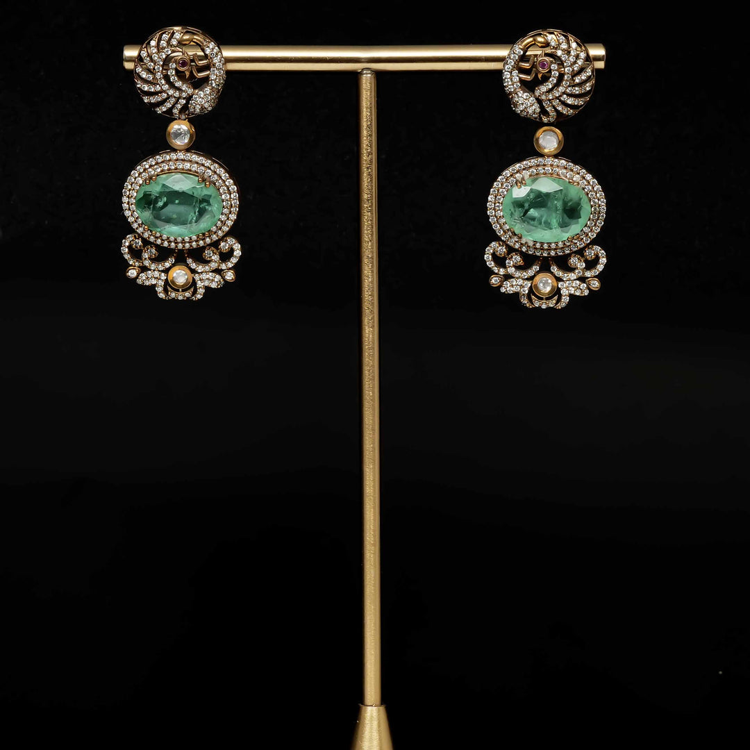 Victorian Moissanite Earrings