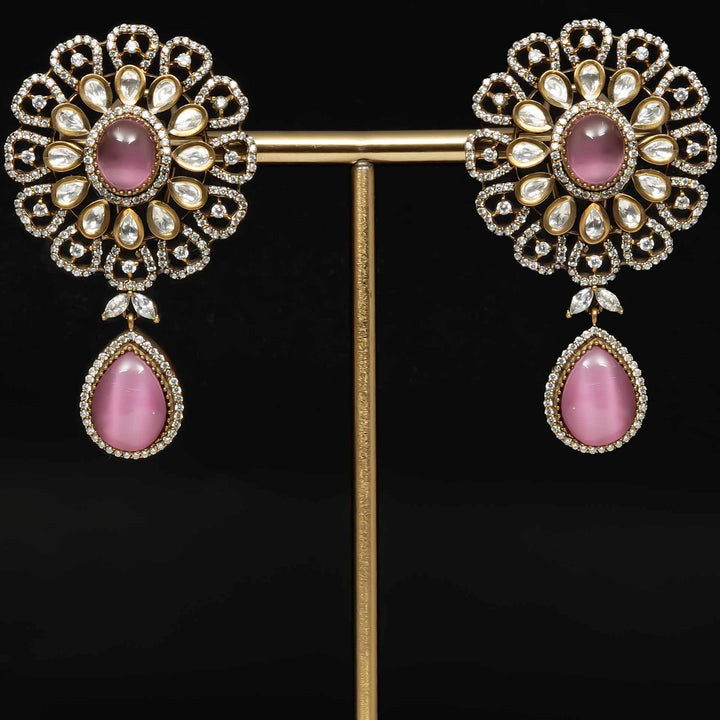 Victorian Moissanite Earrings