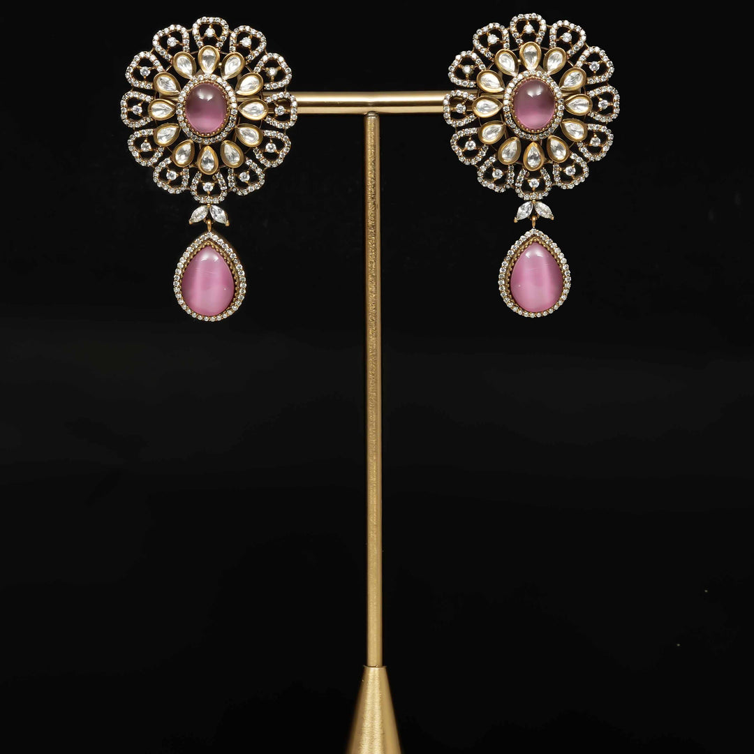 Victorian Moissanite Earrings