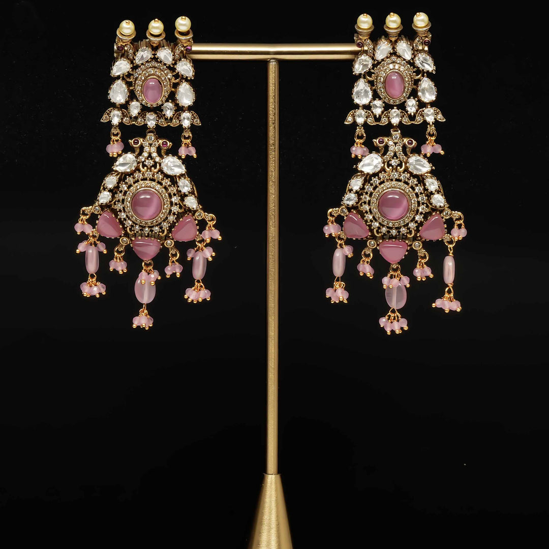 Victorian  Moissanite Earrings