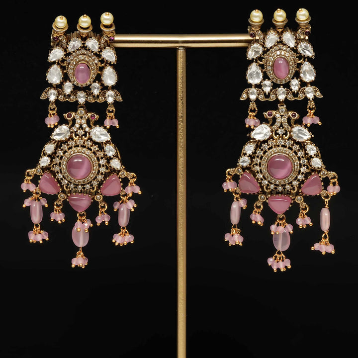 Victorian  Moissanite Earrings