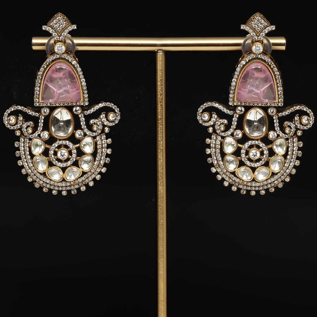 Victorian Moissanite Earrings