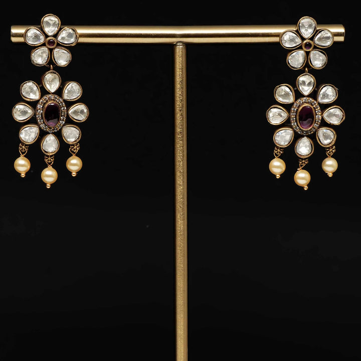 Victorian Moissanite Earrings